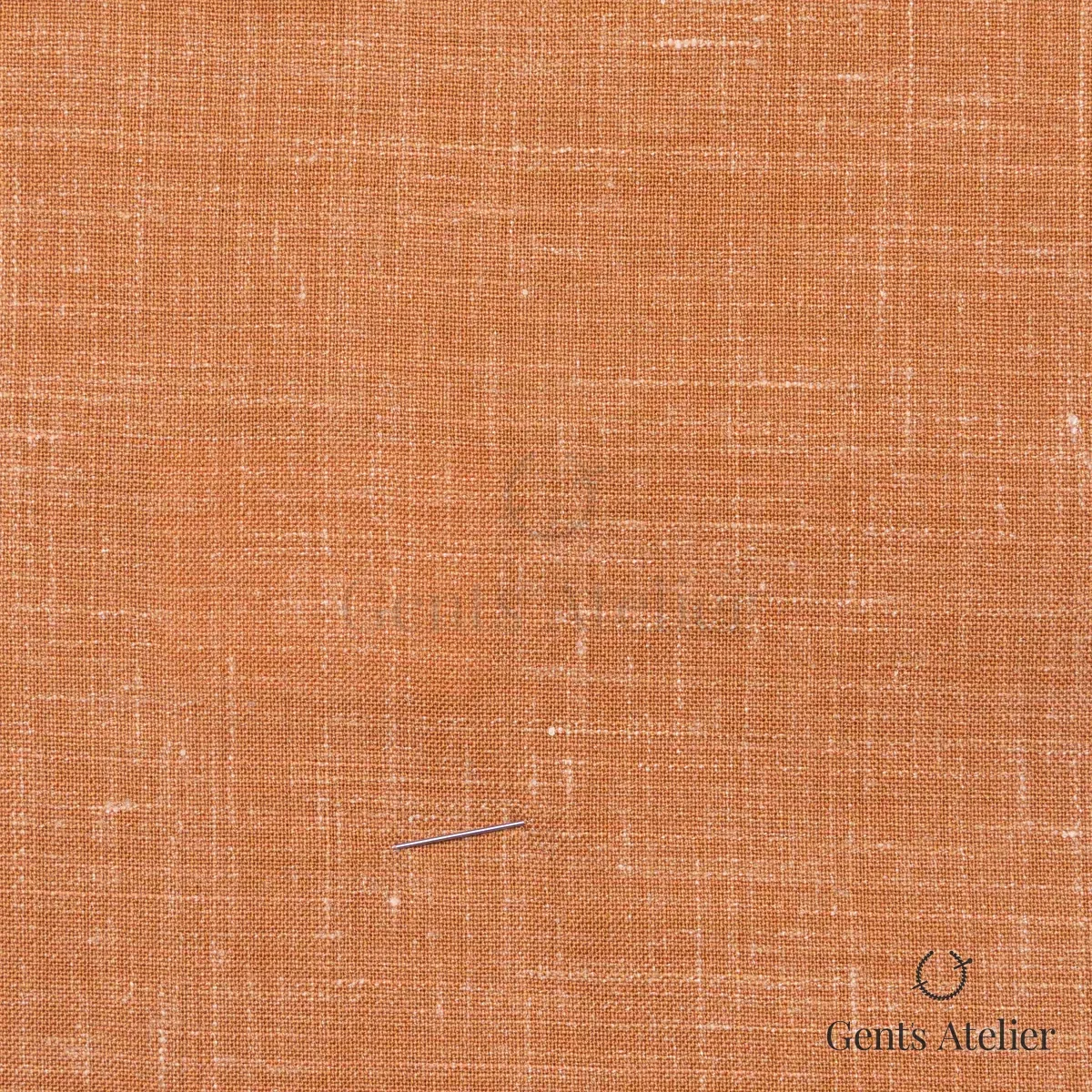 Костюм из Gent's Colors 2399-9 — оранжевый, Шерсть, лён, шёлк